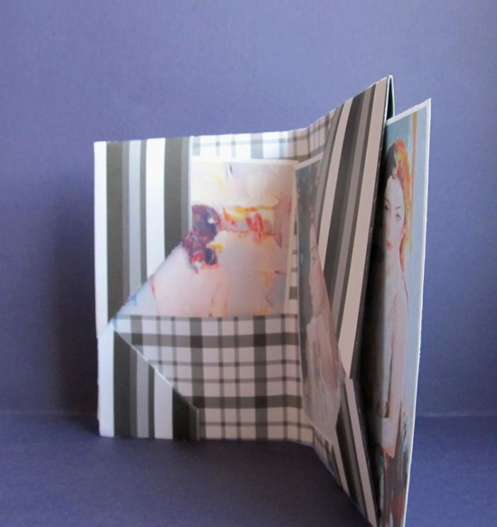 Single sheet mini organizer