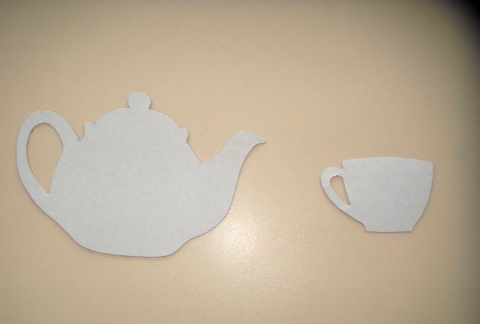 Stand in the form of a teapot