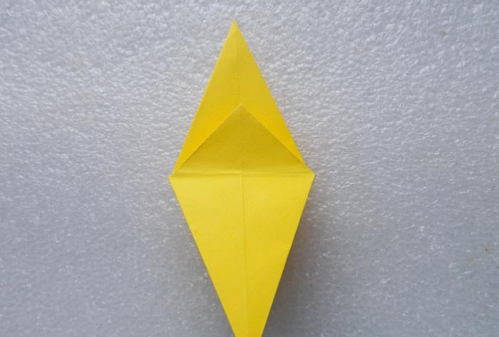 Pokemon Pikachu using origami technique