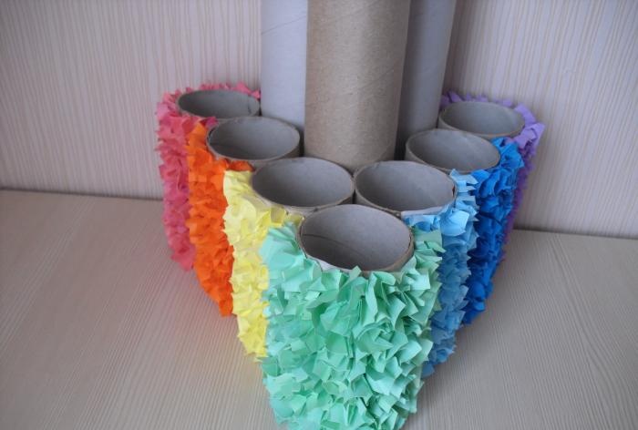 Rainbow storage container