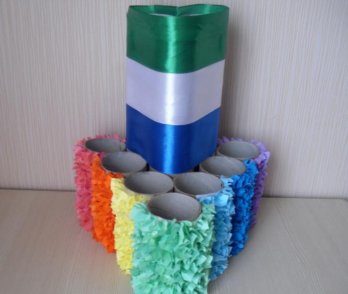 Rainbow storage container