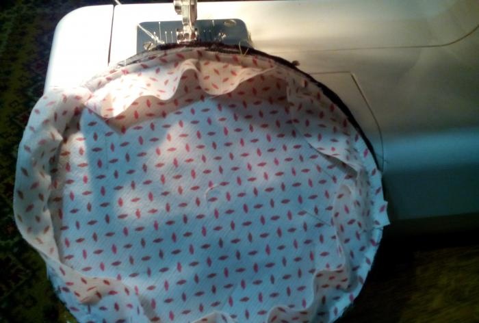 DIY tambourine bag