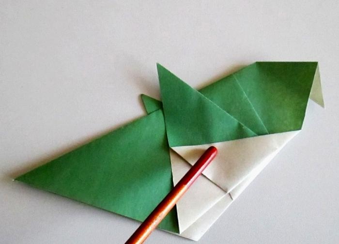 How to make an origami bird