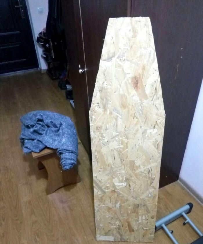 Making an ironing board