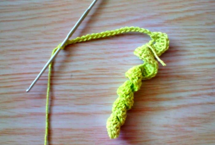 knitting decorations for summer hat