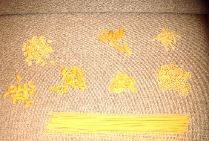 Pasta painting