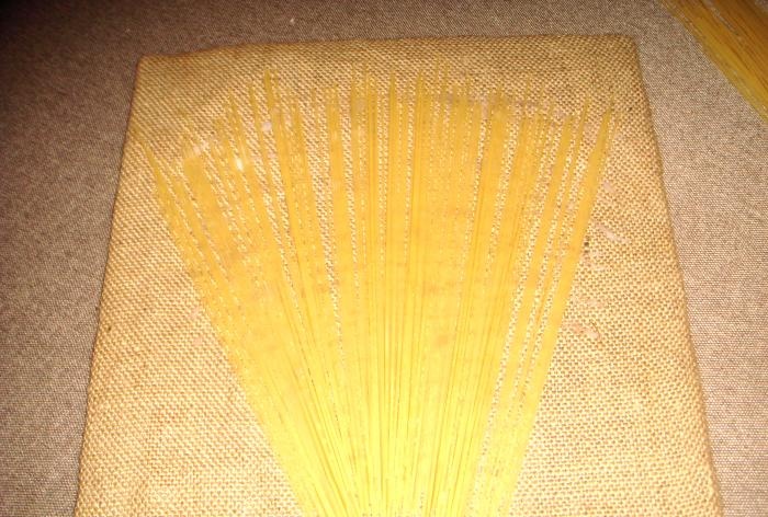 Pasta painting