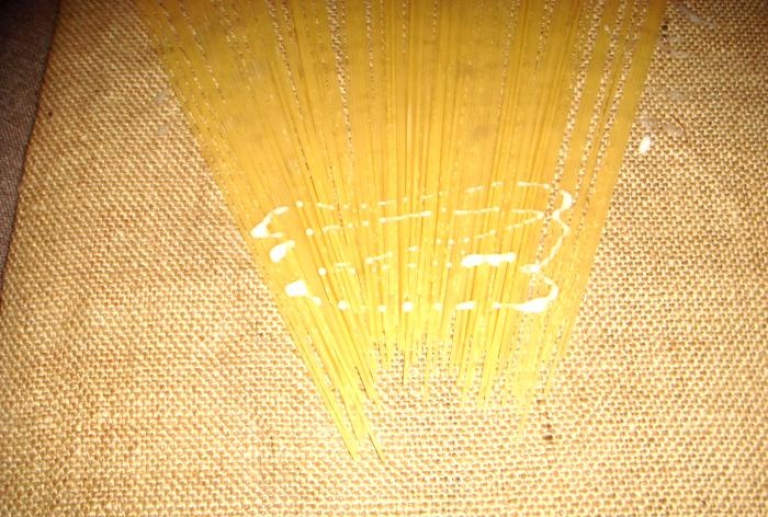 Pasta painting