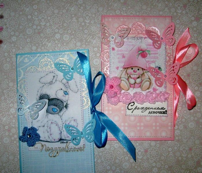 Handmade birthday envelopes