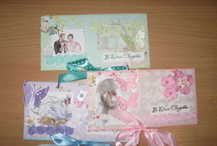 Wedding envelopes for cash gift