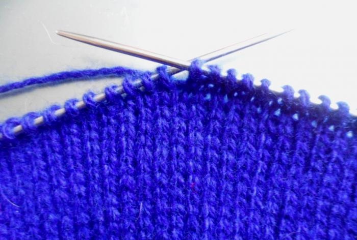 purl and knit stitches knitting