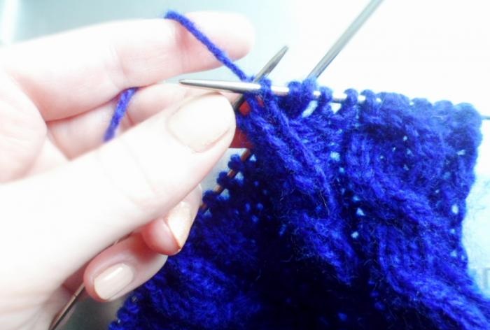 purl and knit stitches knitting