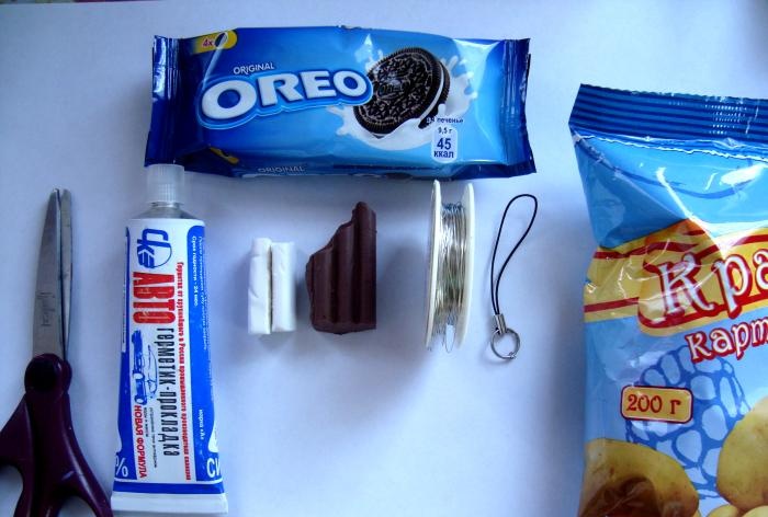 How to make your own Oreo keychain