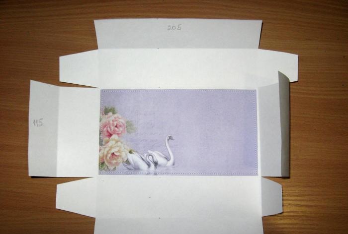 Wedding banknote box