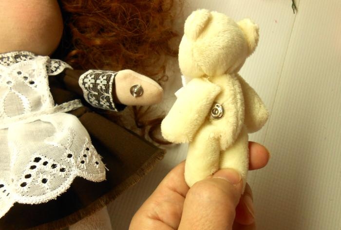 How to sew a textile interior doll