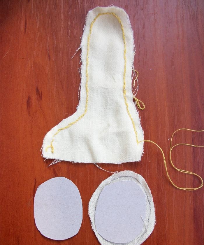 DIY textile doll