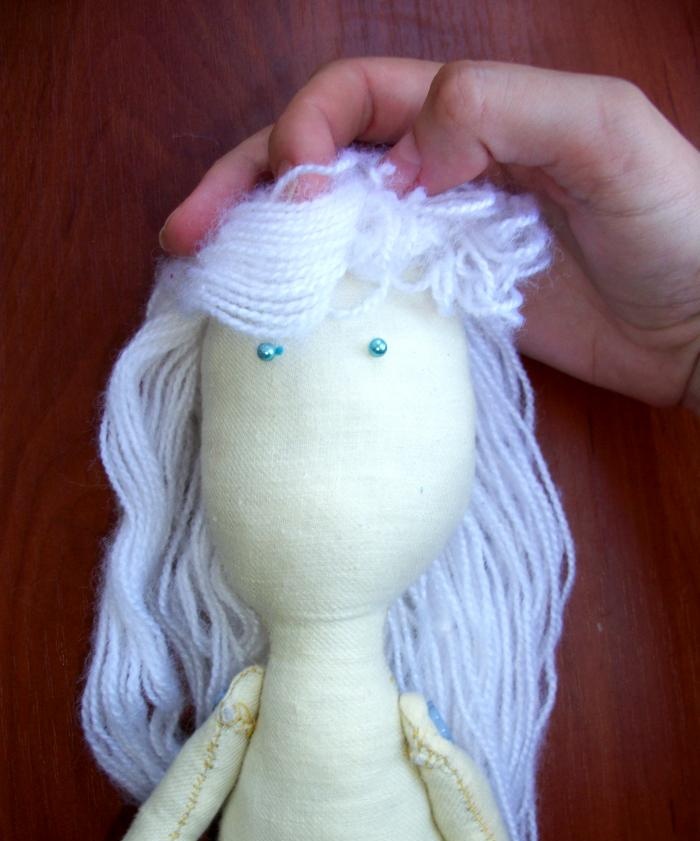 DIY textile doll