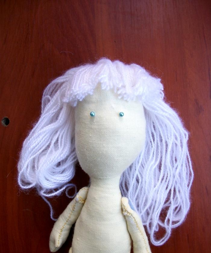 DIY textile doll