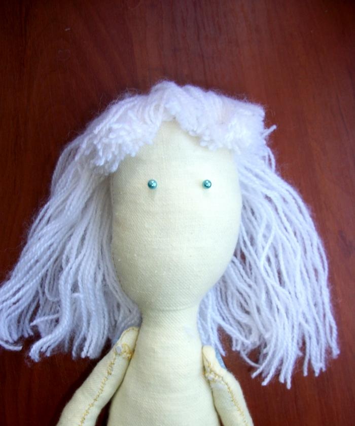 DIY textile doll