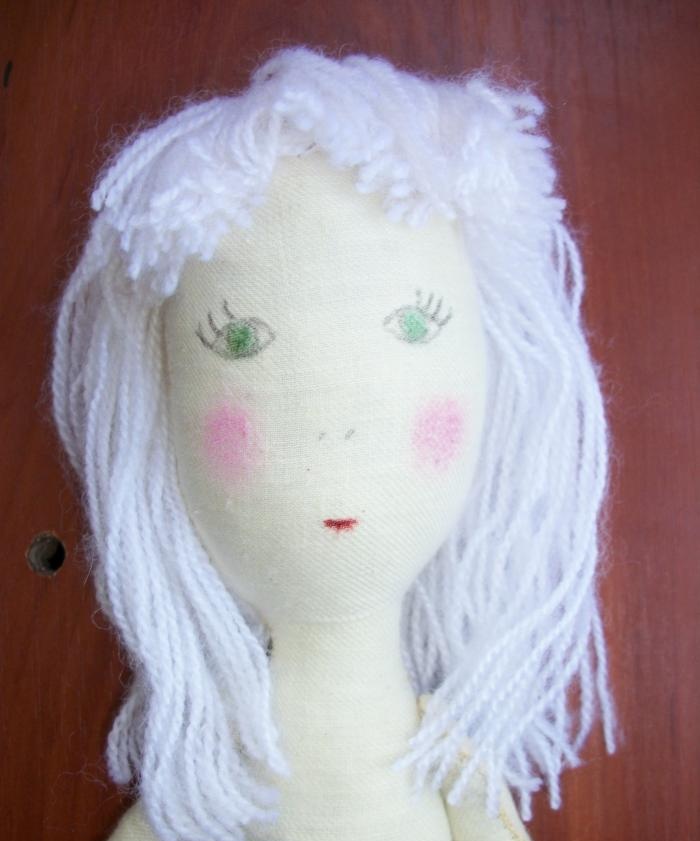 DIY textile doll