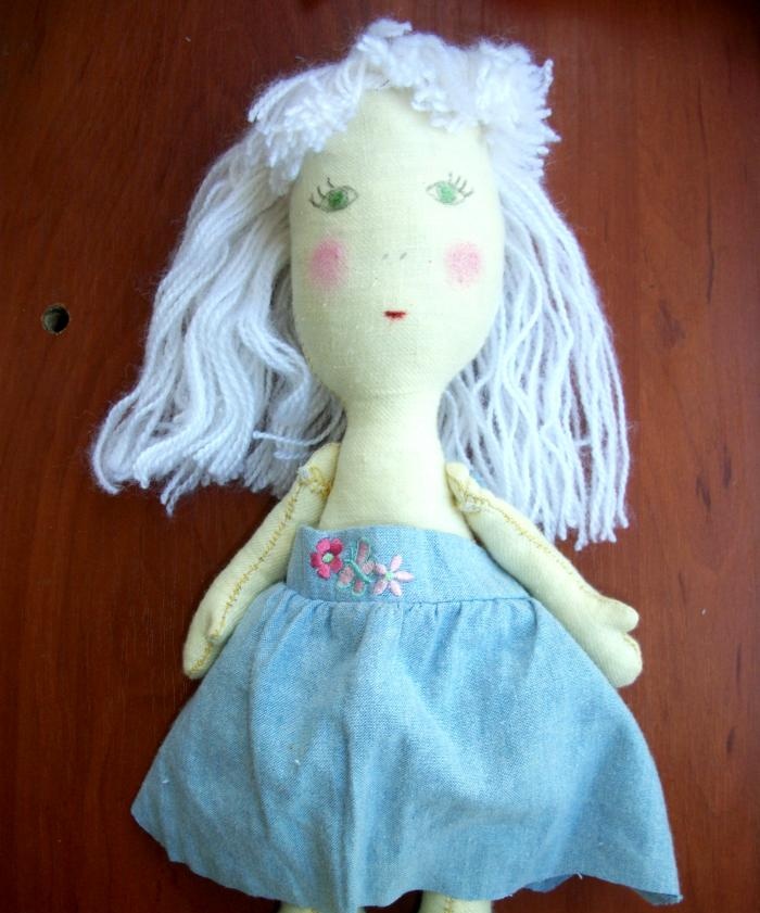 DIY textile doll