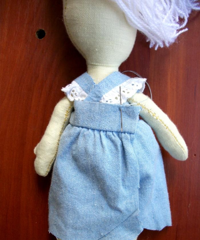 DIY textile doll