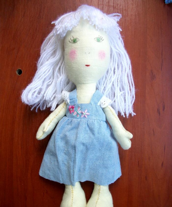 DIY textile doll