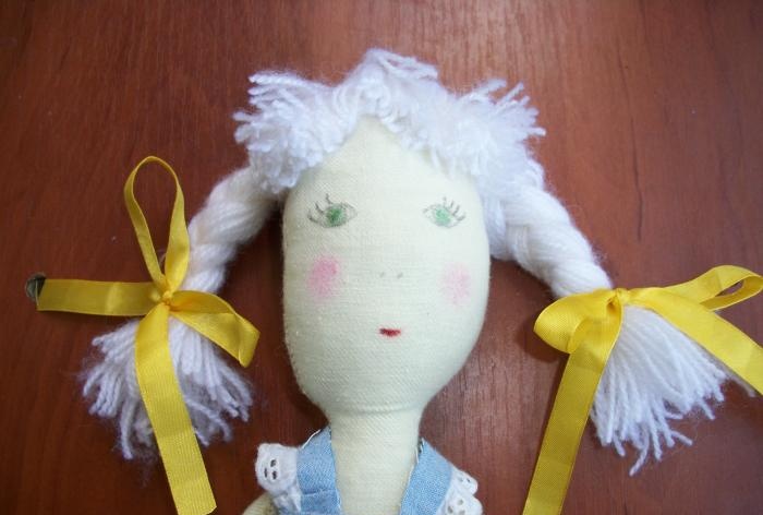 DIY textile doll