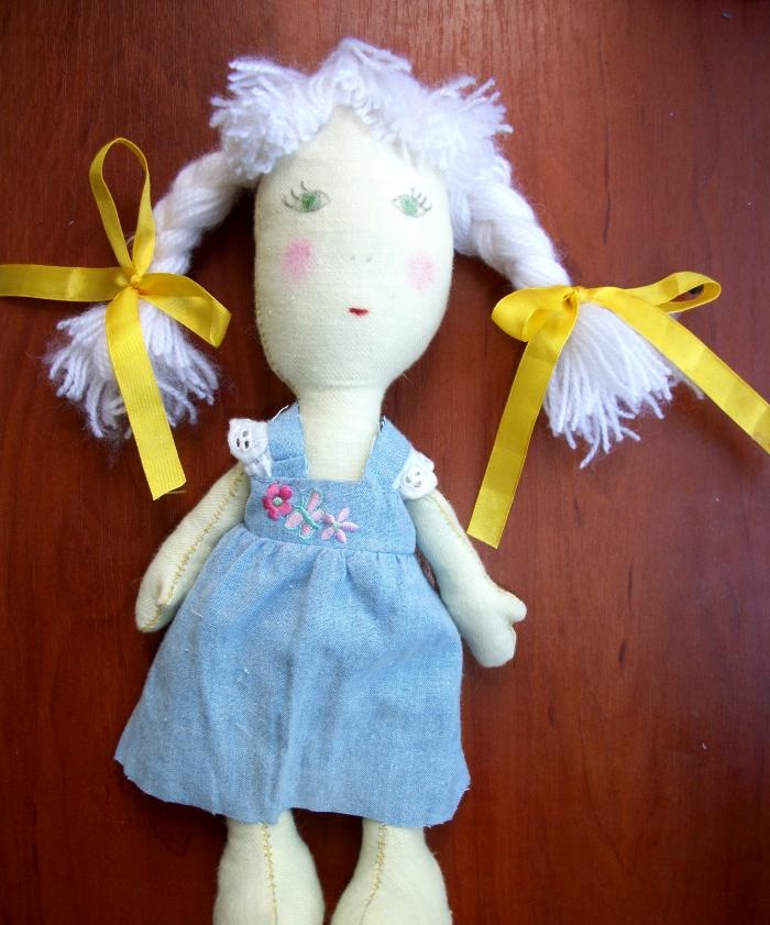 DIY textile doll