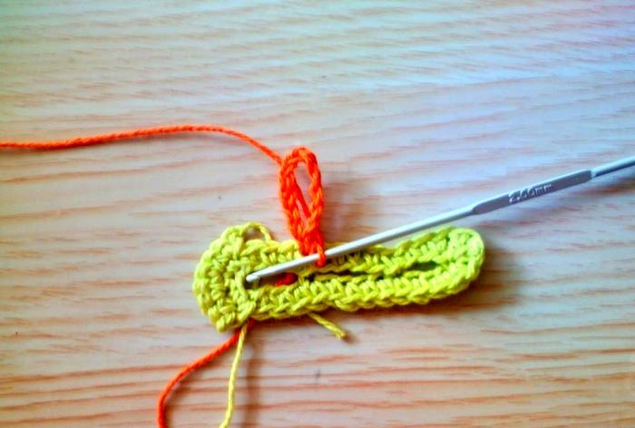 knitting decorations for summer hat