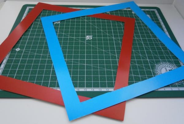 Cut a square out of cardboard