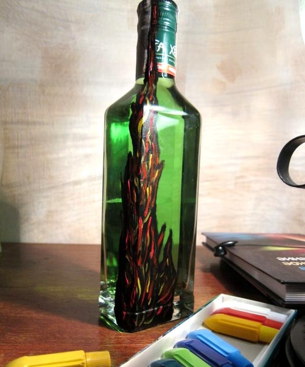 bottle decoration