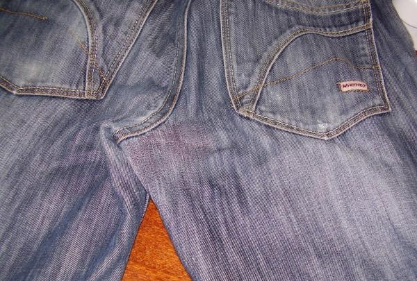 mending jeans at home