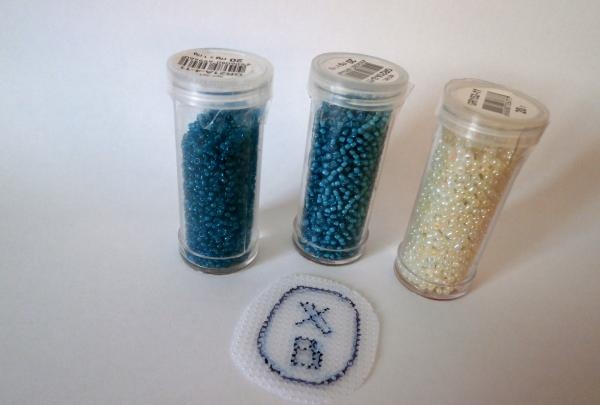 beads with a pattern