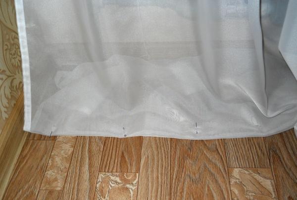 how to hem a curtain