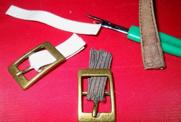 how to replace elastic band on straps