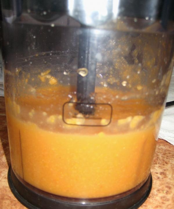 Apricot puree for children