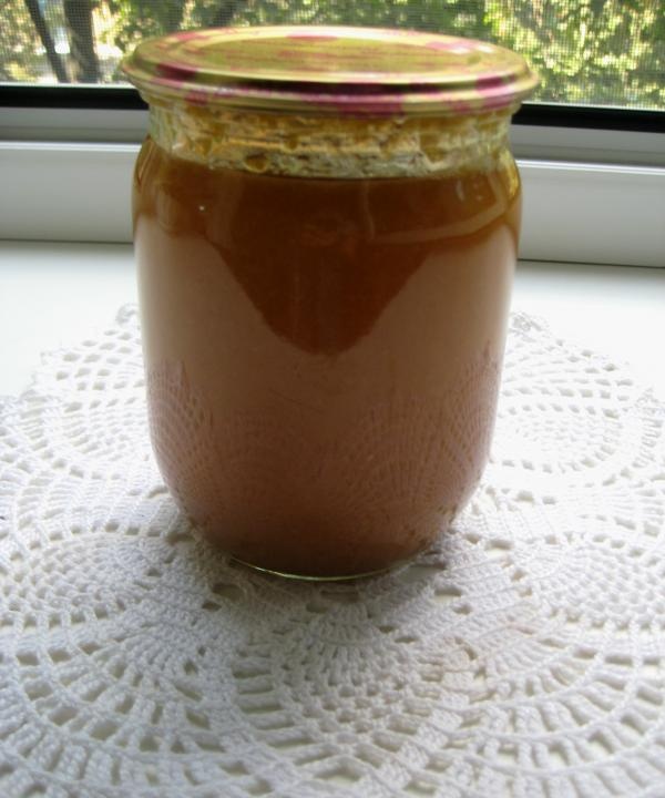 Apricot puree for children