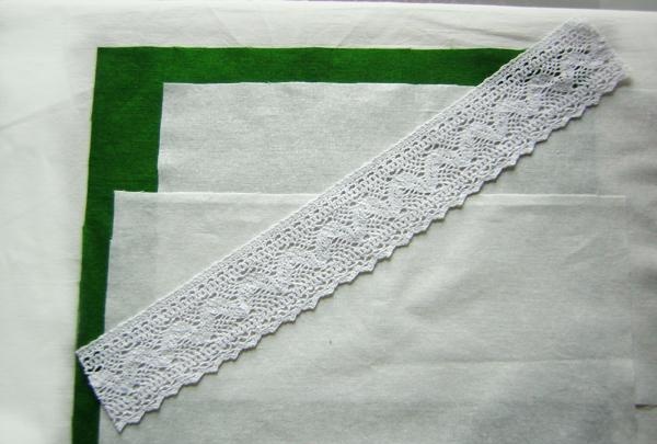 piece of linen lace