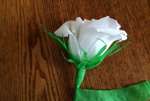 wrap a flower