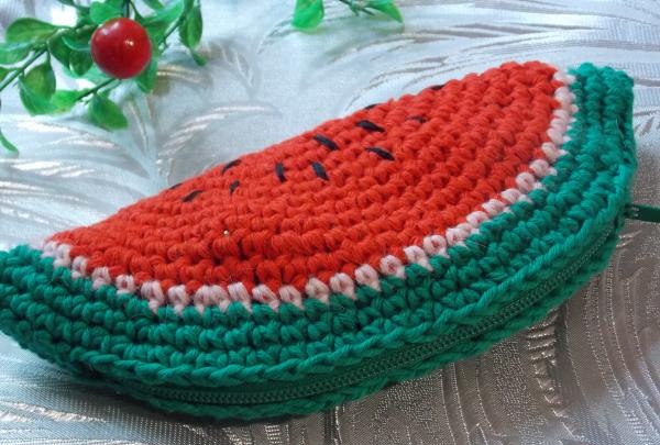 Cosmetic bag Watermelon slice