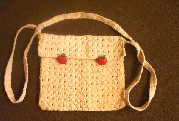 crochet baby handbag