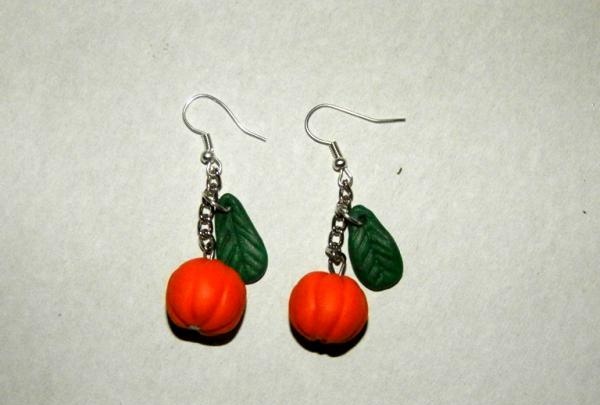 Earrings Pumpkin