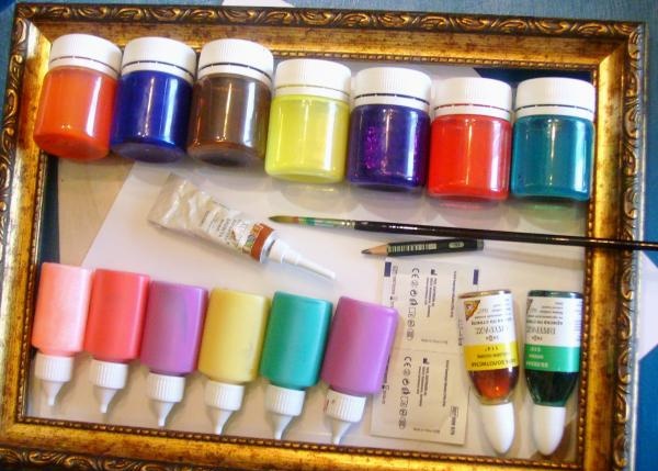 stained glass paints