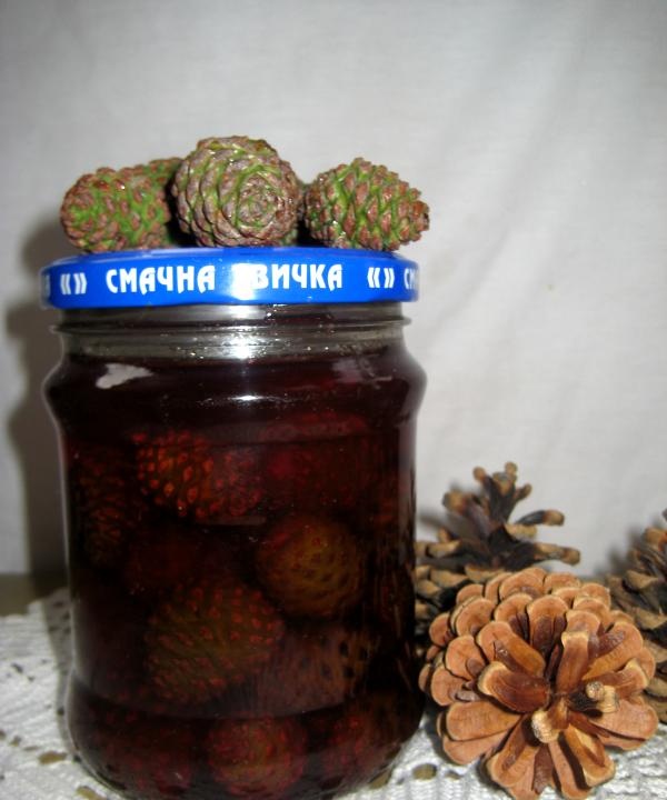 Pine cone jam