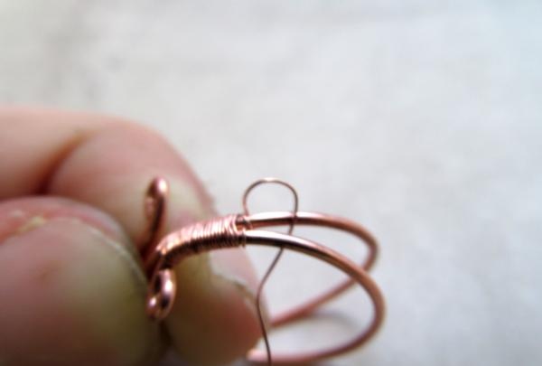 Copper wire ring