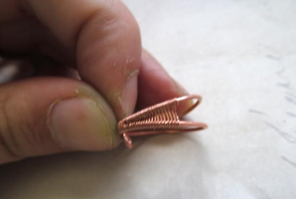 Copper wire ring