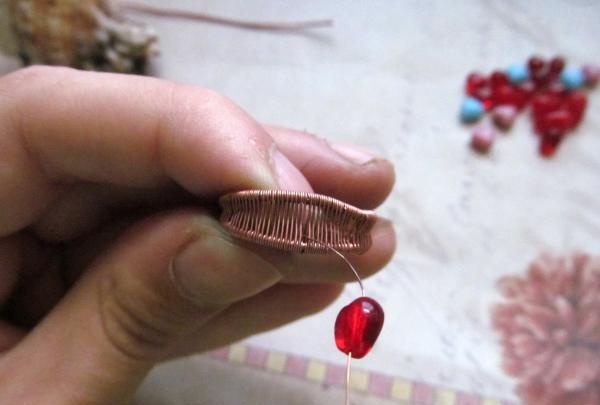 Copper wire ring