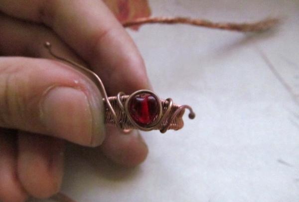 Copper wire ring