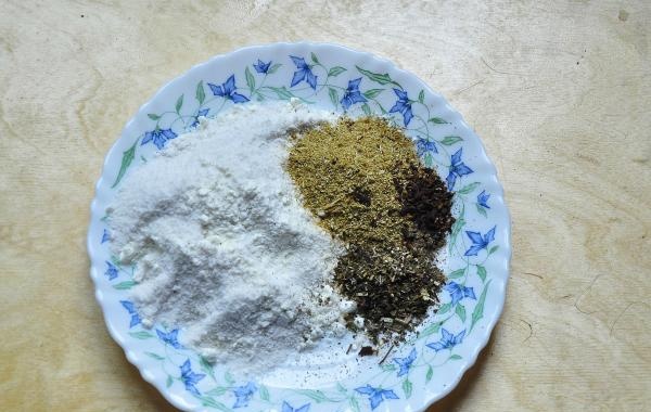 herbal tooth powder